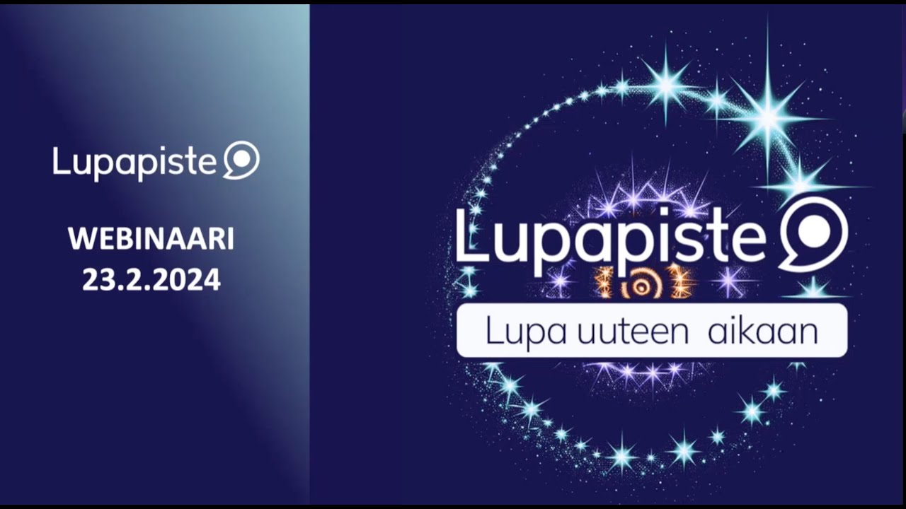 Lupapisteen webinaaritallenne 23.2.2024 - Webinaari paperikunnille