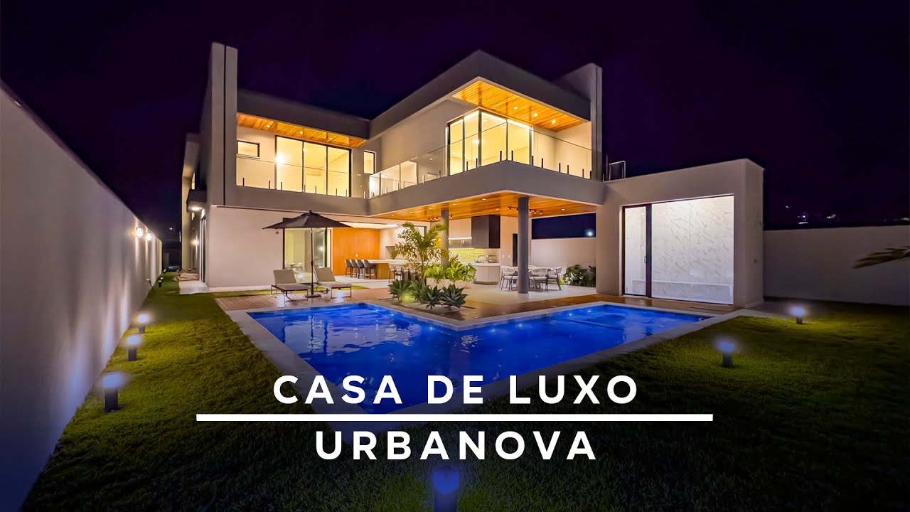 CASA DE LUXO À VENDA EM CONDOMÍNIO FECHADO - URBANOVA -SÃO JOSÉ DOS CAMPOS-SP