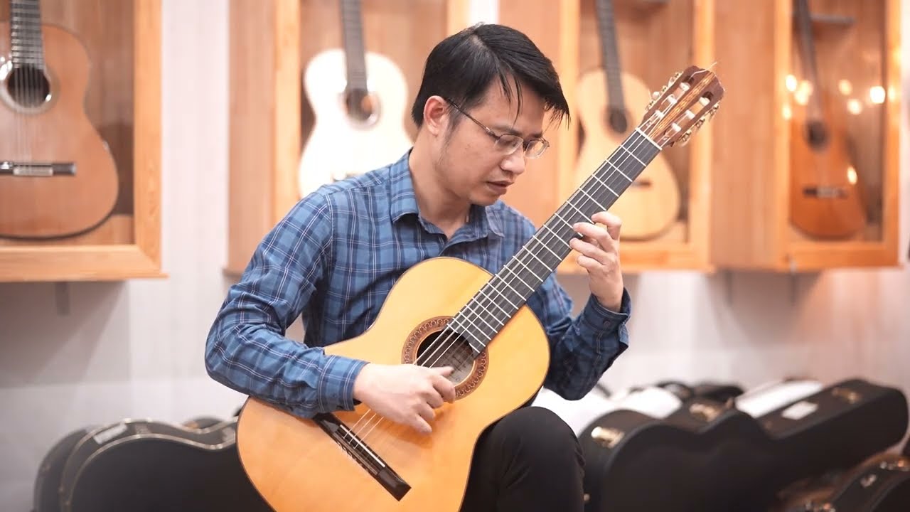 Mùa xuân đầu tiên - Văn Cao, soạn Vu Hien | Romanillos 2018 Guitar