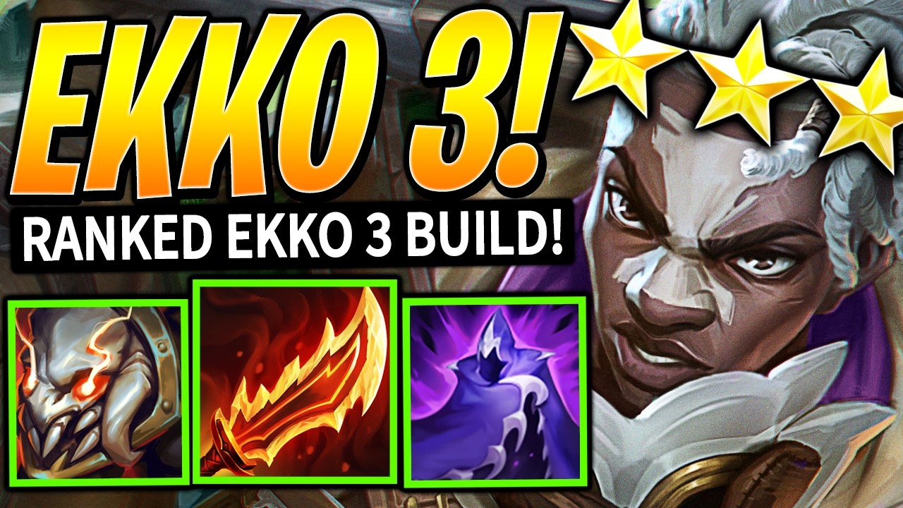 RE-ROLL EKKO 3 BUILD in Ranked! - Set 16 Meta | TFT 16.5 Comps | Teamfight Tactics Guide