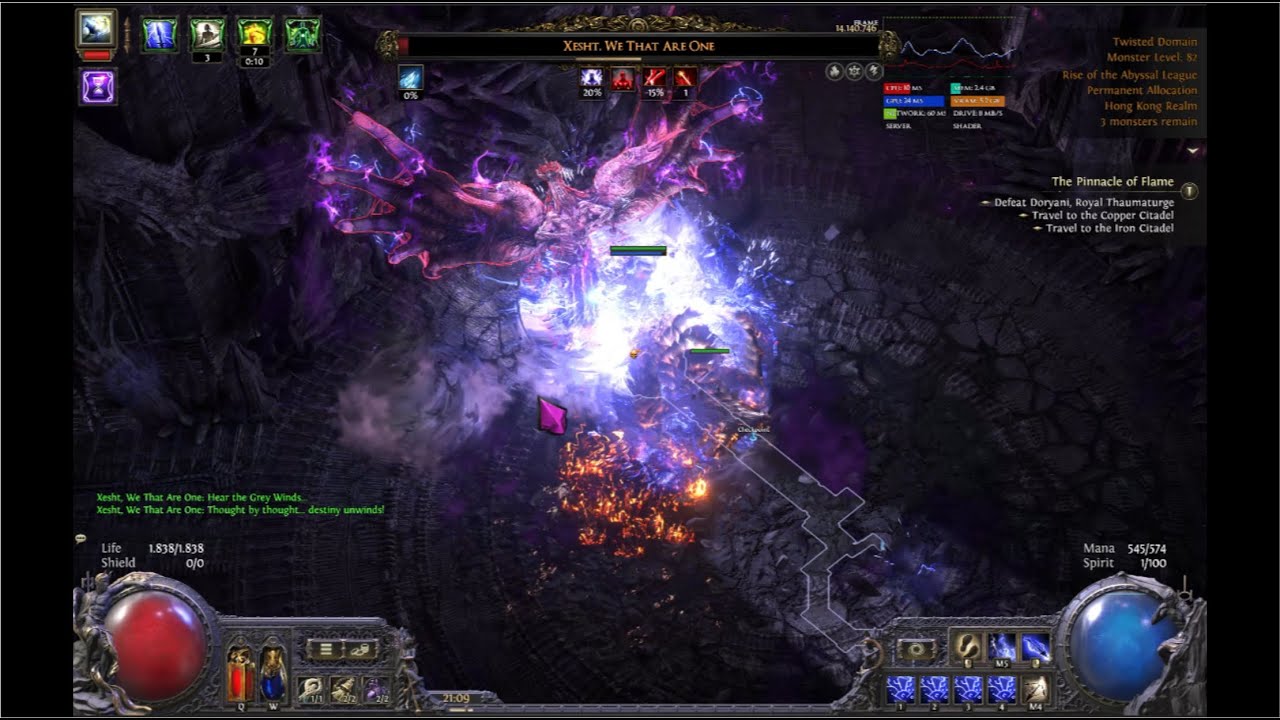 [POE 2 0.3] Low Budget Lightning Arrow Deadeye - full evasion/deflect