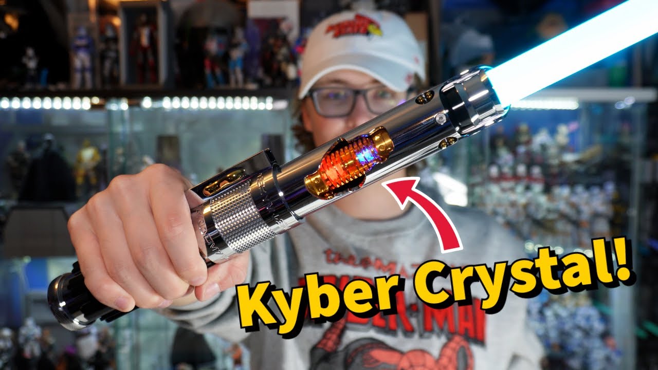 This Anakin Lightsaber Has an Exposed Kyber Crystal! (NSabers Ani EP3 Crystal Proffie)