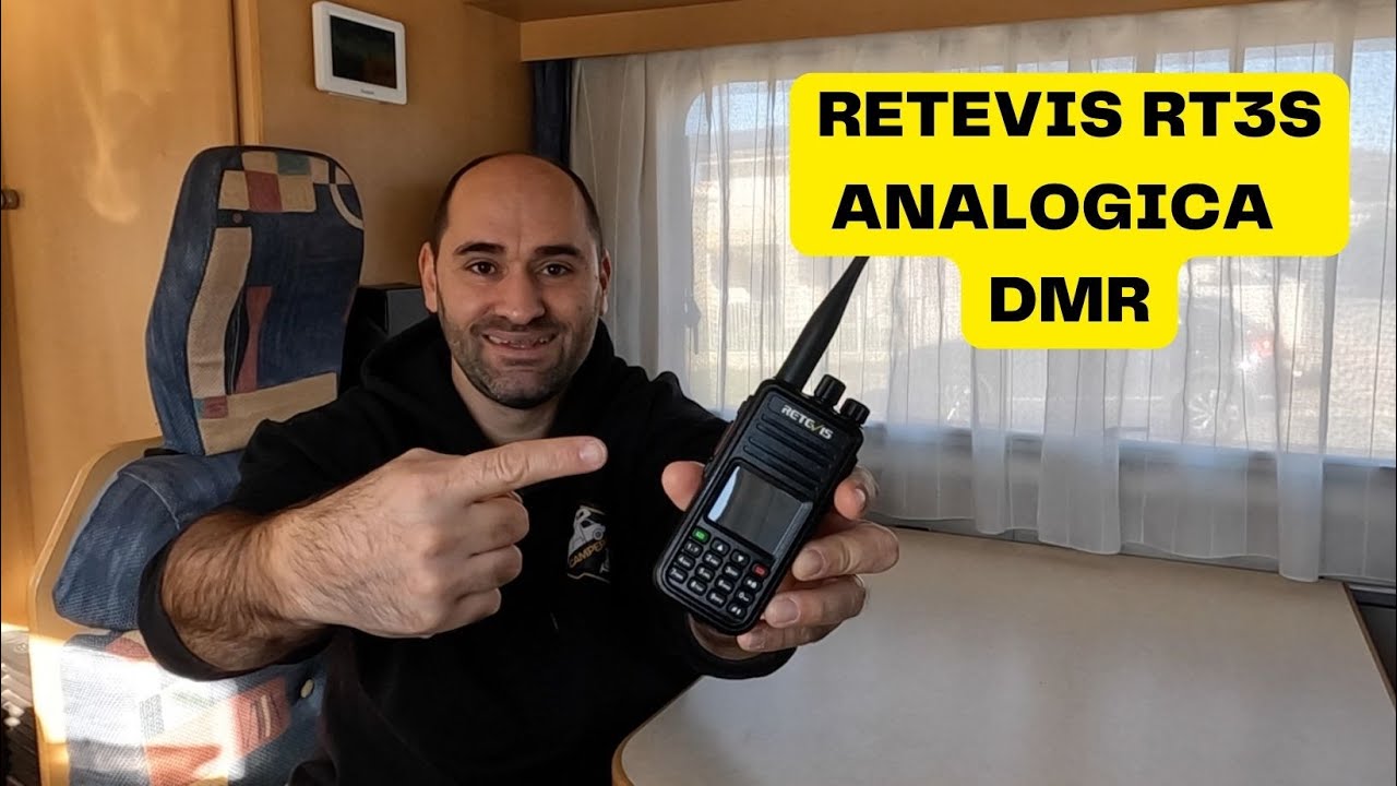 RETEVIS RT3S - RADIO ANALOGICA / DMR DA PORTARE SEMPRE CON NOI