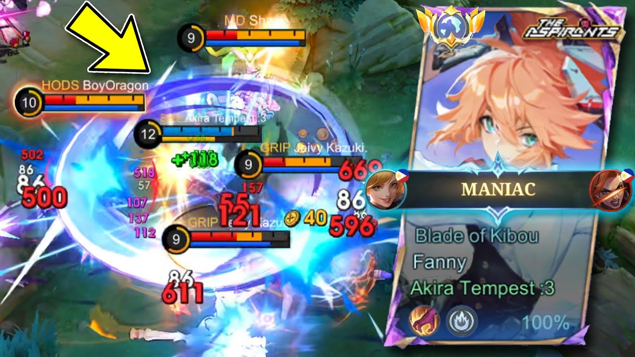 FINALLY! ASPIRANT BLADE OF KIBOU FANNY IS BACK! (Better than Legend Skin?🤔) -MLBB