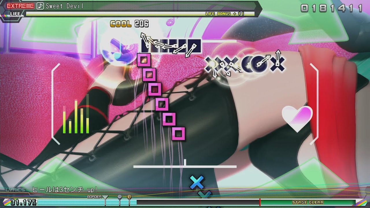 9★【初音ミク】Sweet Devil Extreme Perfect 【 Project Diva Future Tone PS4 】