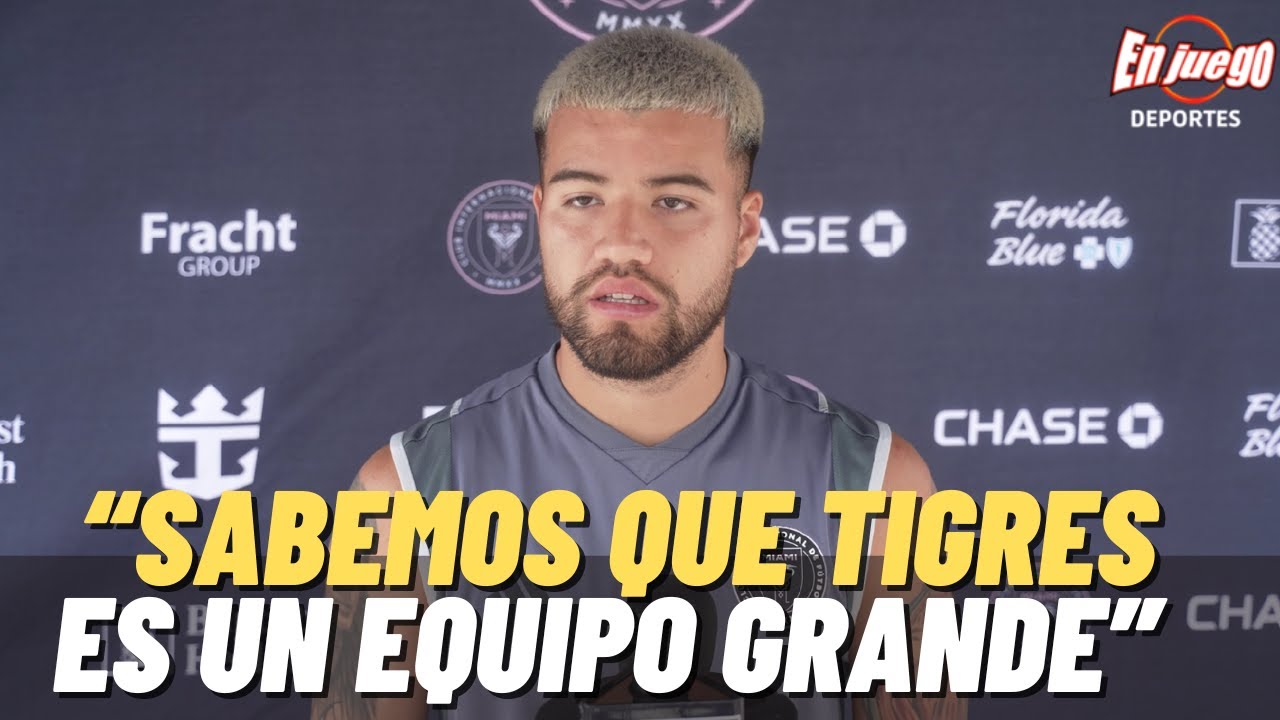 INTER MIAMI VS TIGRES MARCELO WEIGANDT Conferencia Pre Partido