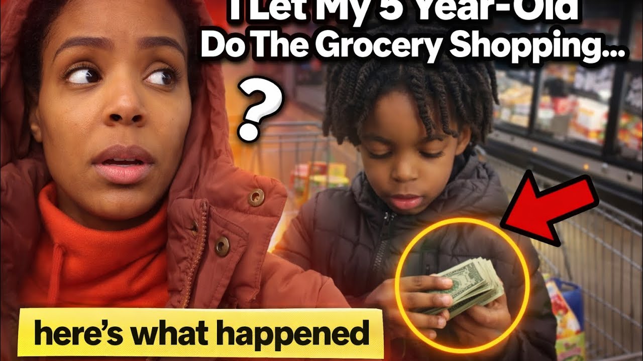 Can a 5 Year-Old Stay Under Budget? Grocery Challenge!
