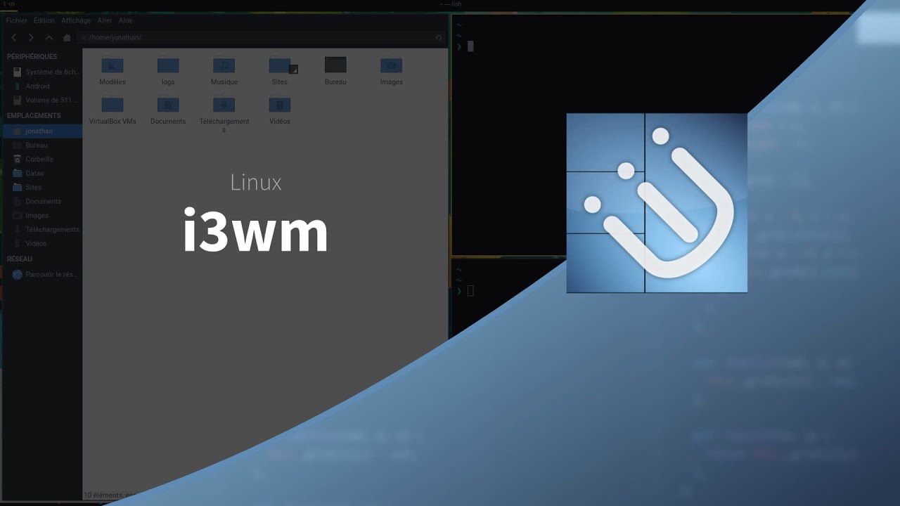 Tutoriel Unix/i3wm : Présentation d'i3wm