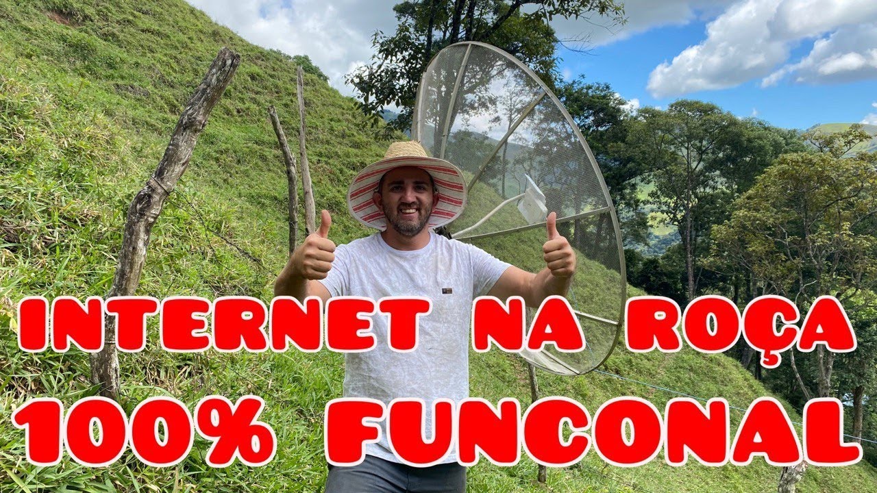 COMO INSTALAR INTERNET NA AREA RURAL - Fa&ccedil;a Voc&ecirc; Mesmo
