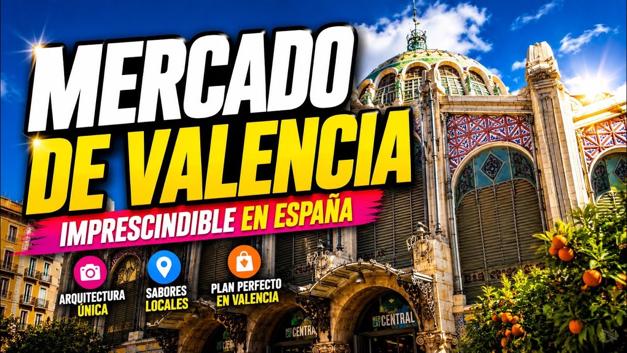Mercado Central de Valencia . El más grande de Europa