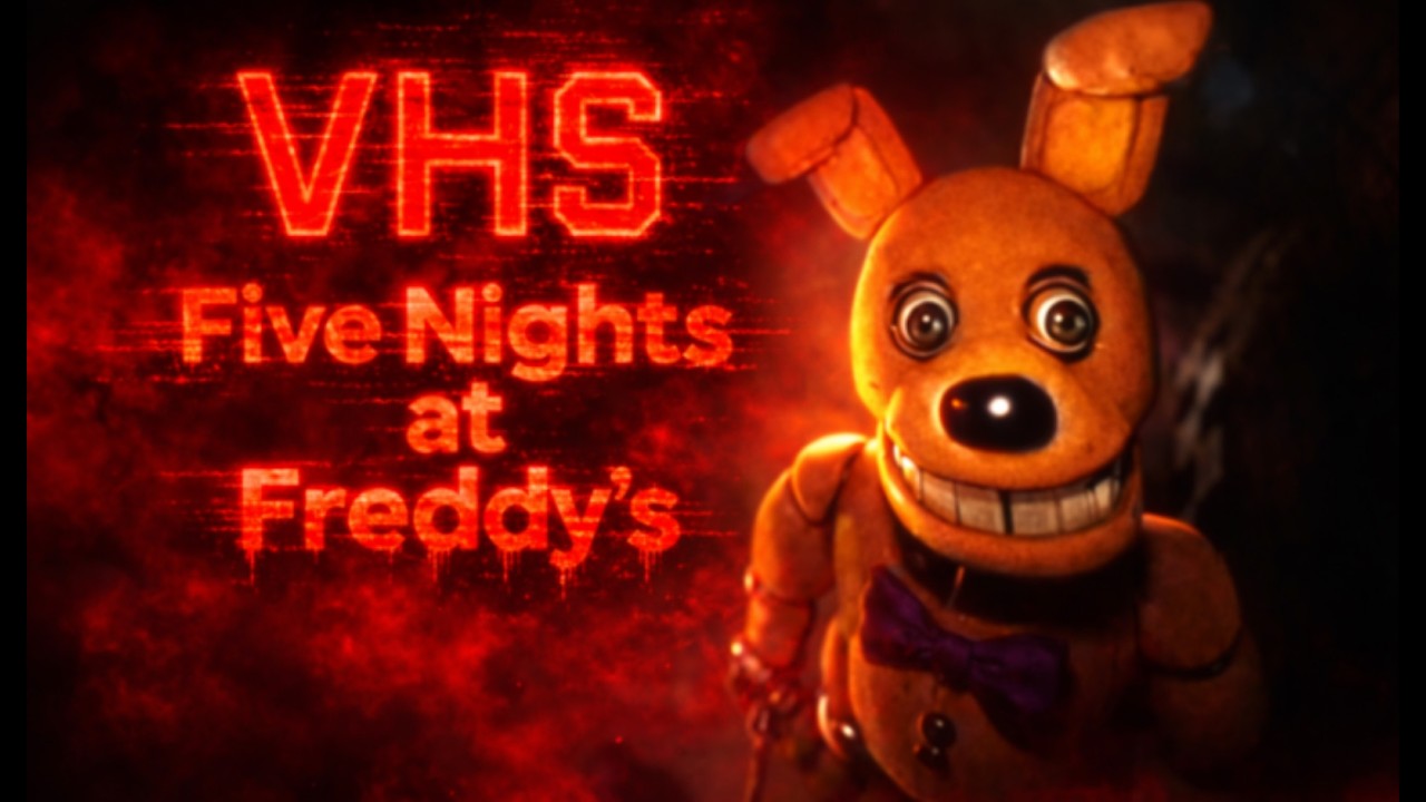 VHS FIVE NIGHTS AT FREDDY'S 1.0. НОВОФОДИШЕН СТРАХ.