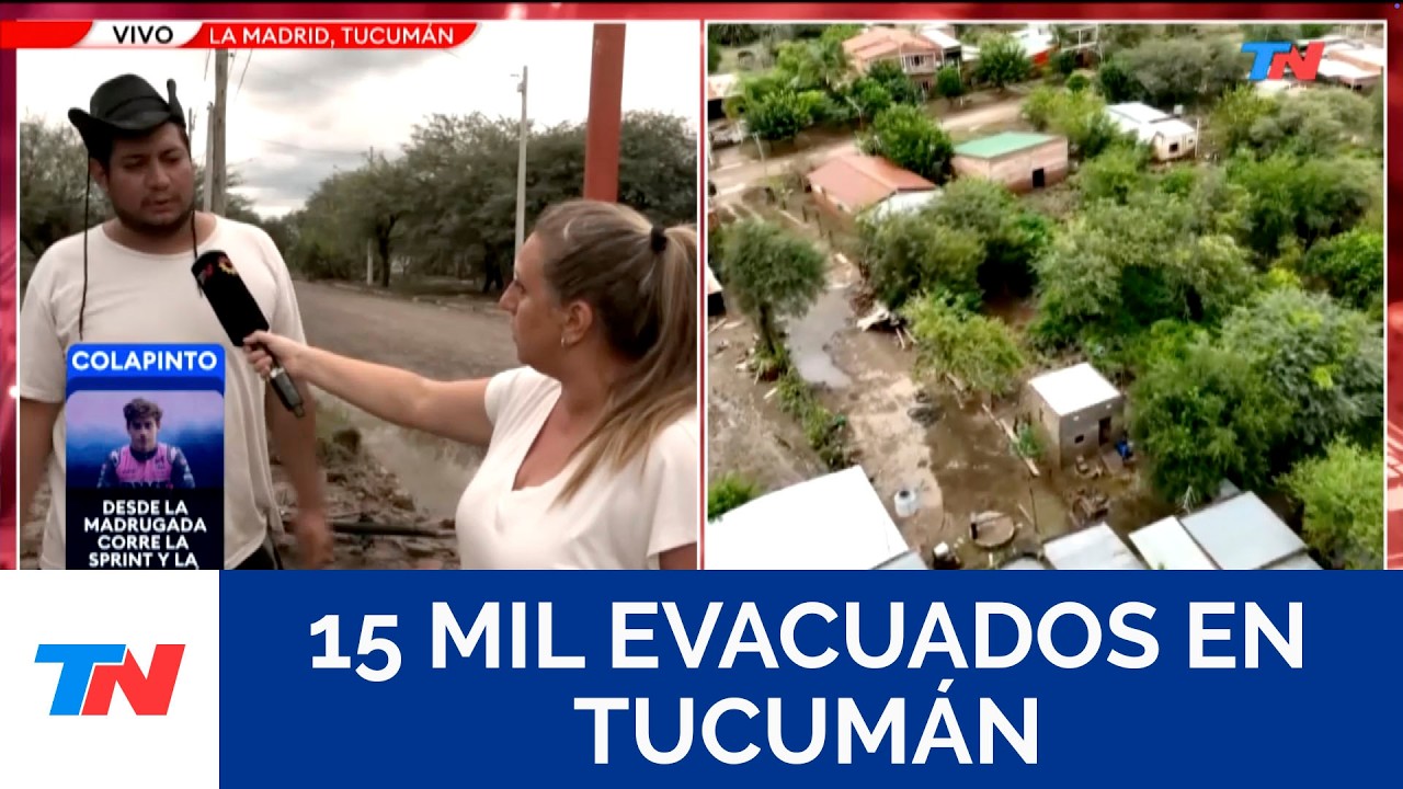 TUCUMÁN: INUNDACIÓN Y DESASTRE