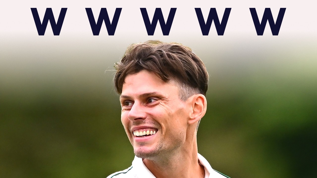 UNPRECEDENTED: The First Ever 5-in-5 in First Class Cricket