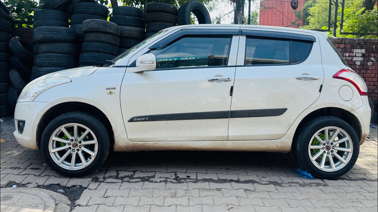 RAJINDERA TYRS SARVICE SWIFT CAR ALLOYS 16 INCH #youtube #trending #youtubechannel