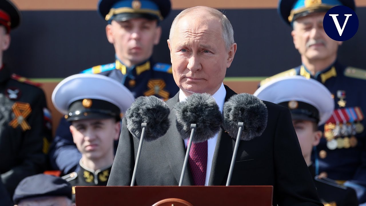Путин на военном параде в День Победы: «Они развязали настоящую войну против России»