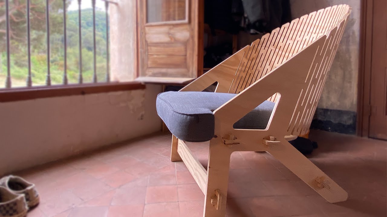 Building a pliable plywood chair | plyable