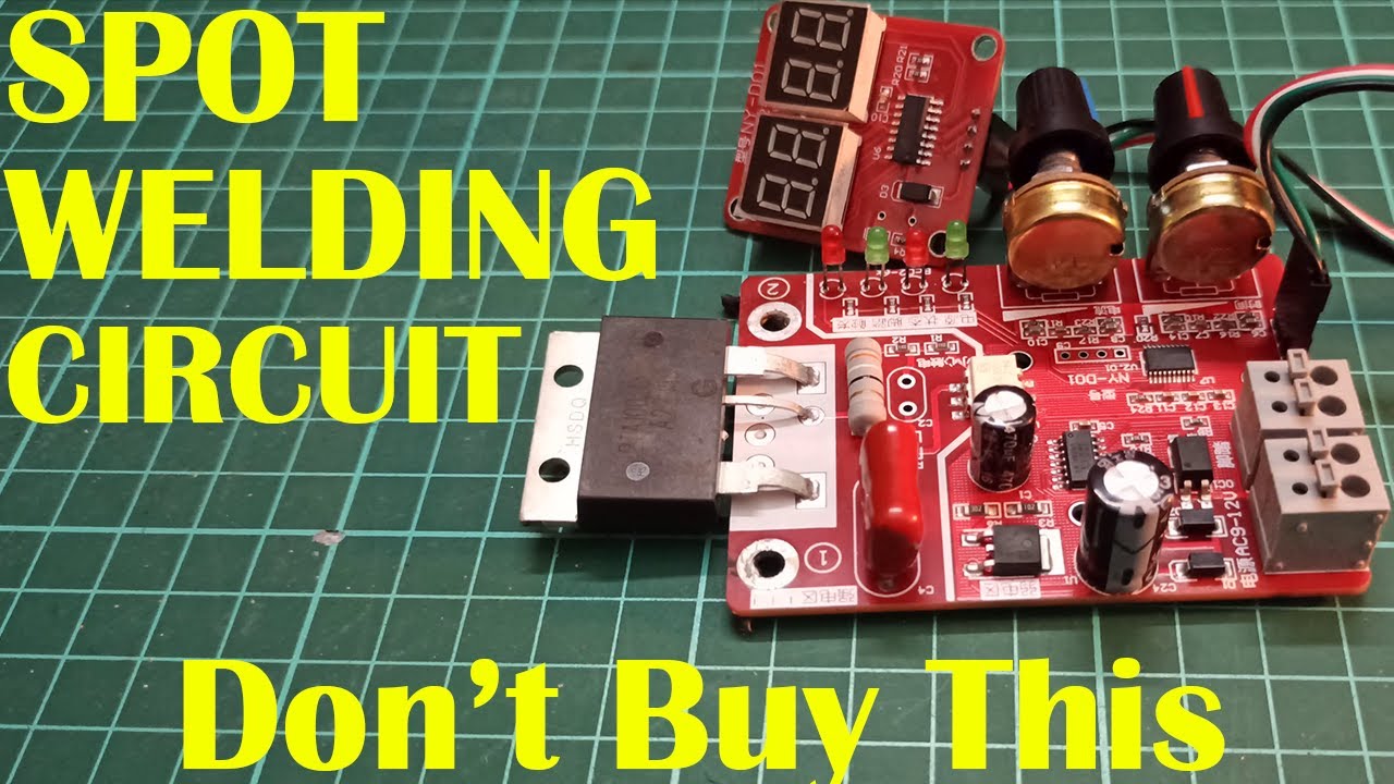 Spot Welding Machine | Circuit Issues Revealed | NY-D01