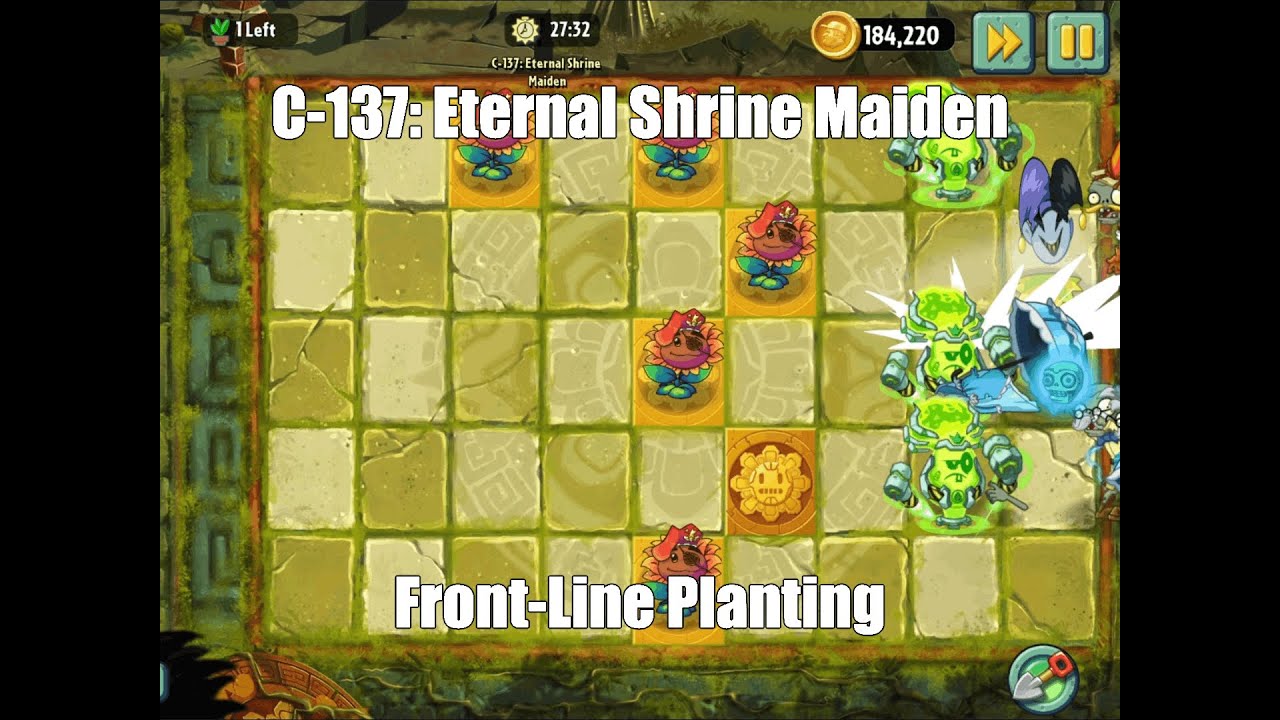 PvZ AltverZ Weekly Challenge C-137: Eternal Shrine Maiden