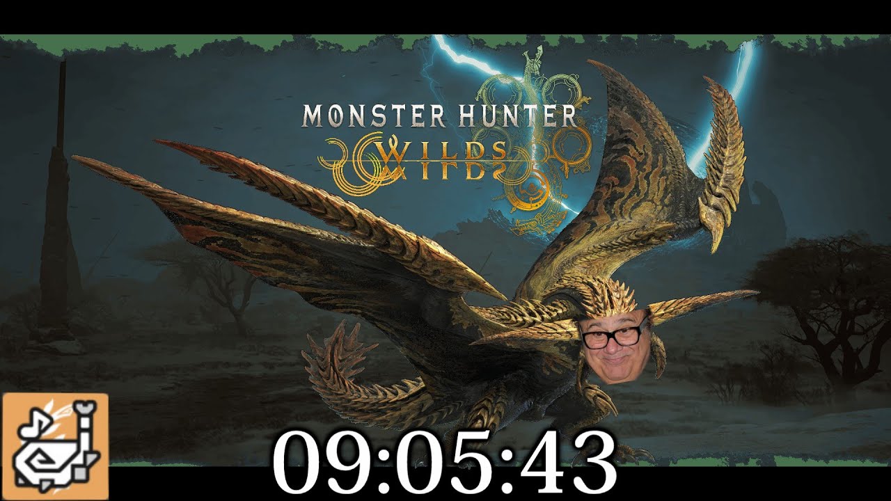 Monster Hunter Wilds Beta | Hunting Horn vs. Rey Dau | 09:05