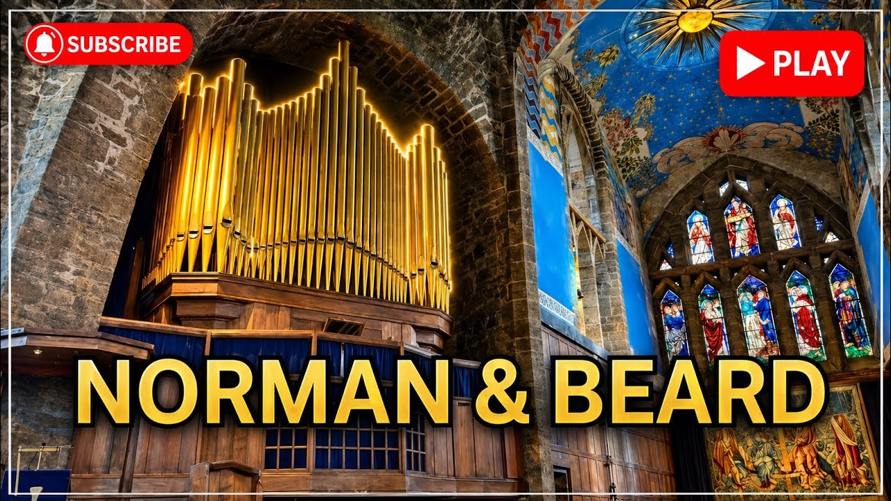 POWERFUL Norman & Beard Organ | Beautiful Church with Breathtaking Ceiling!