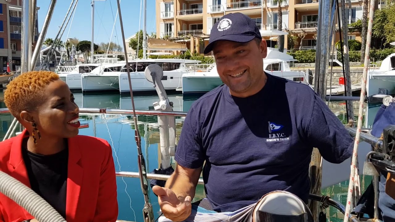 Meet single-handed sailor Dustin Reynolds | V&A Waterfont