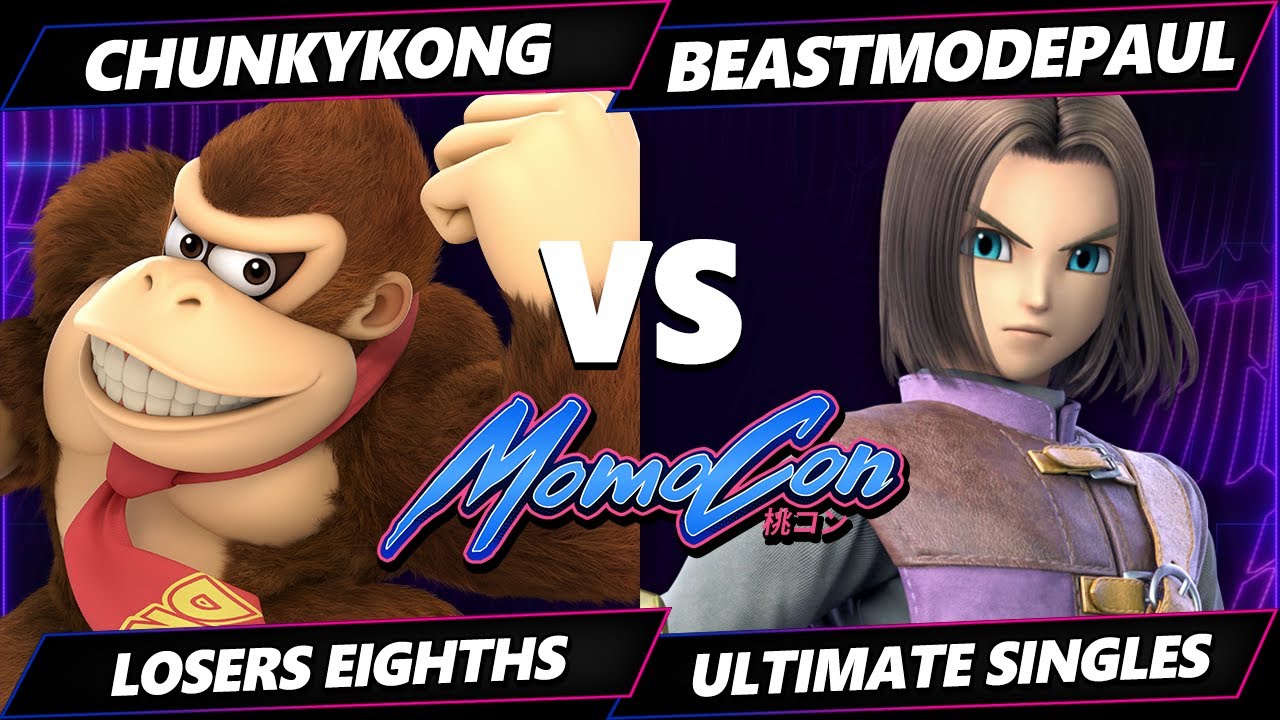 MomoCon 2024 TOP 8 - ChunkyKong (Donkey Kong) Vs. BeastModePaul (Hero) Smash Ultimate - SSBU