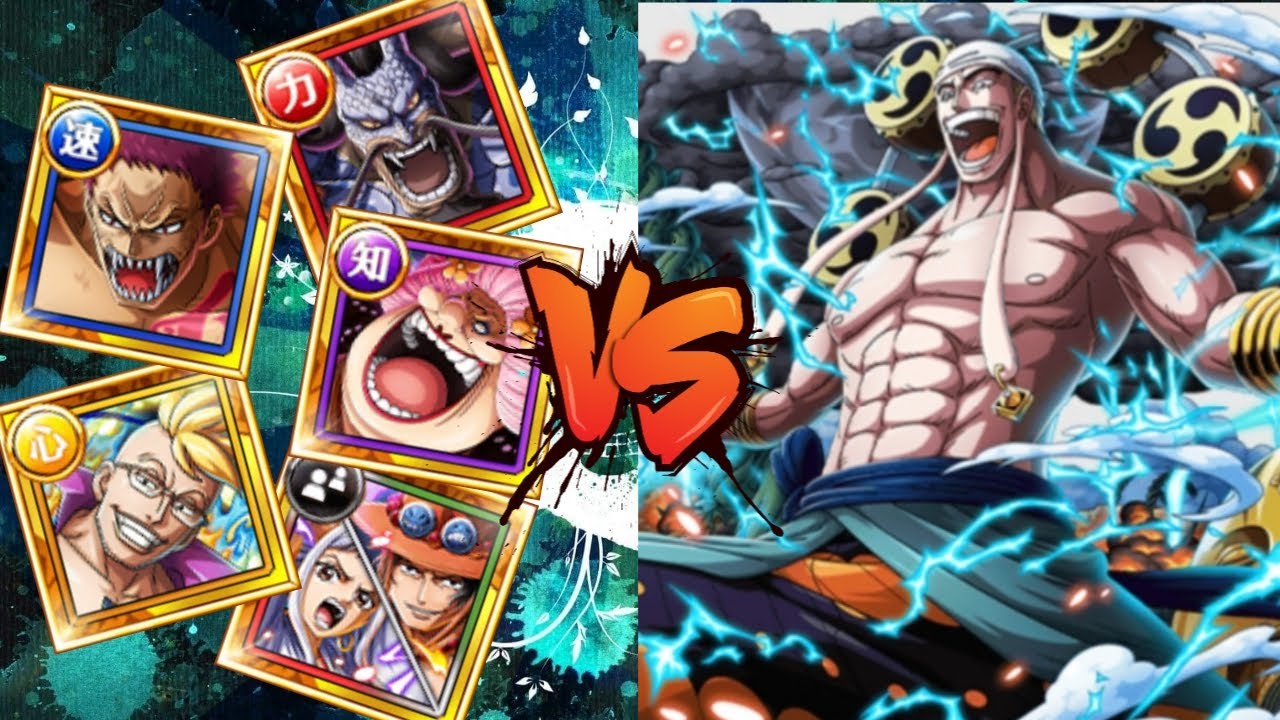 One Piece Treasure Cruise Garp Challenge Enel 5ทีม 5สี ตัวใหม่ๆ