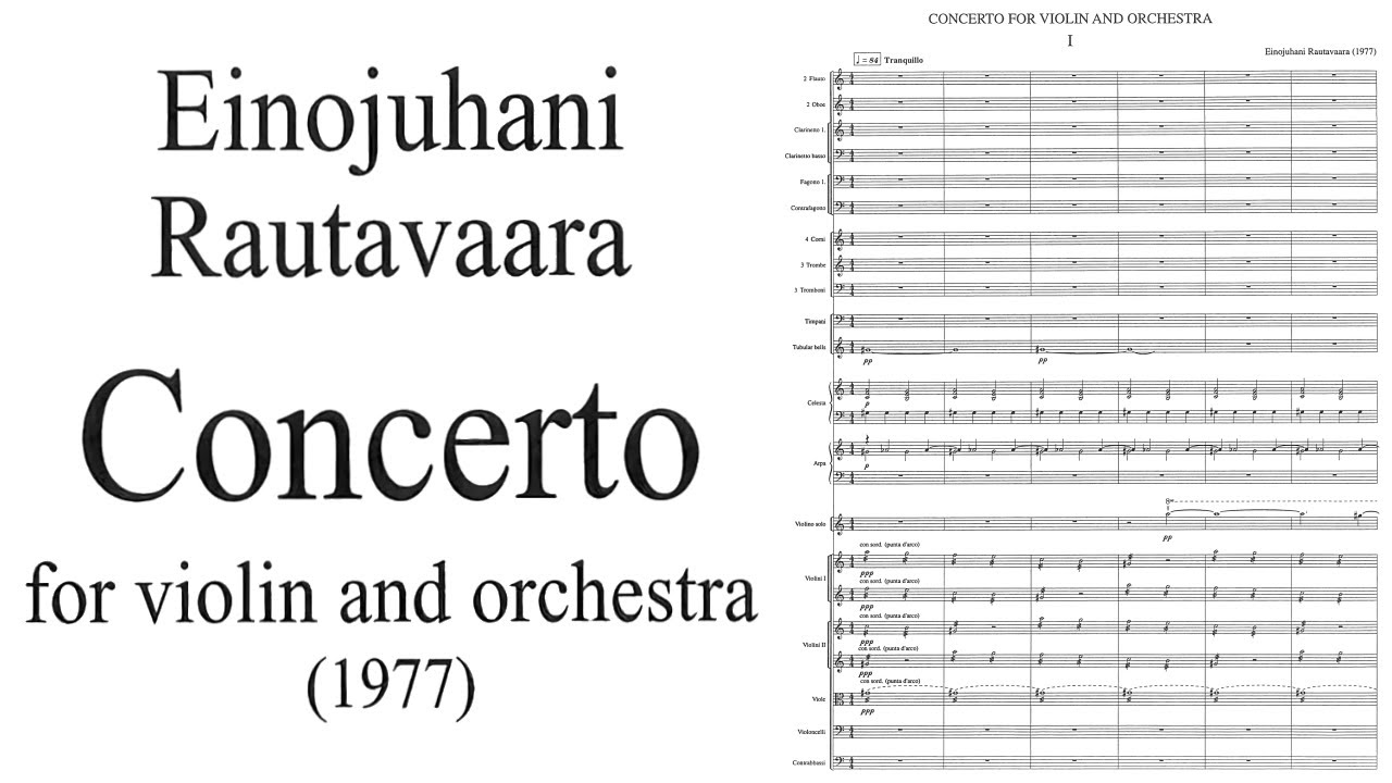Einojuhani Rautavaara - Violin Concerto (1977)