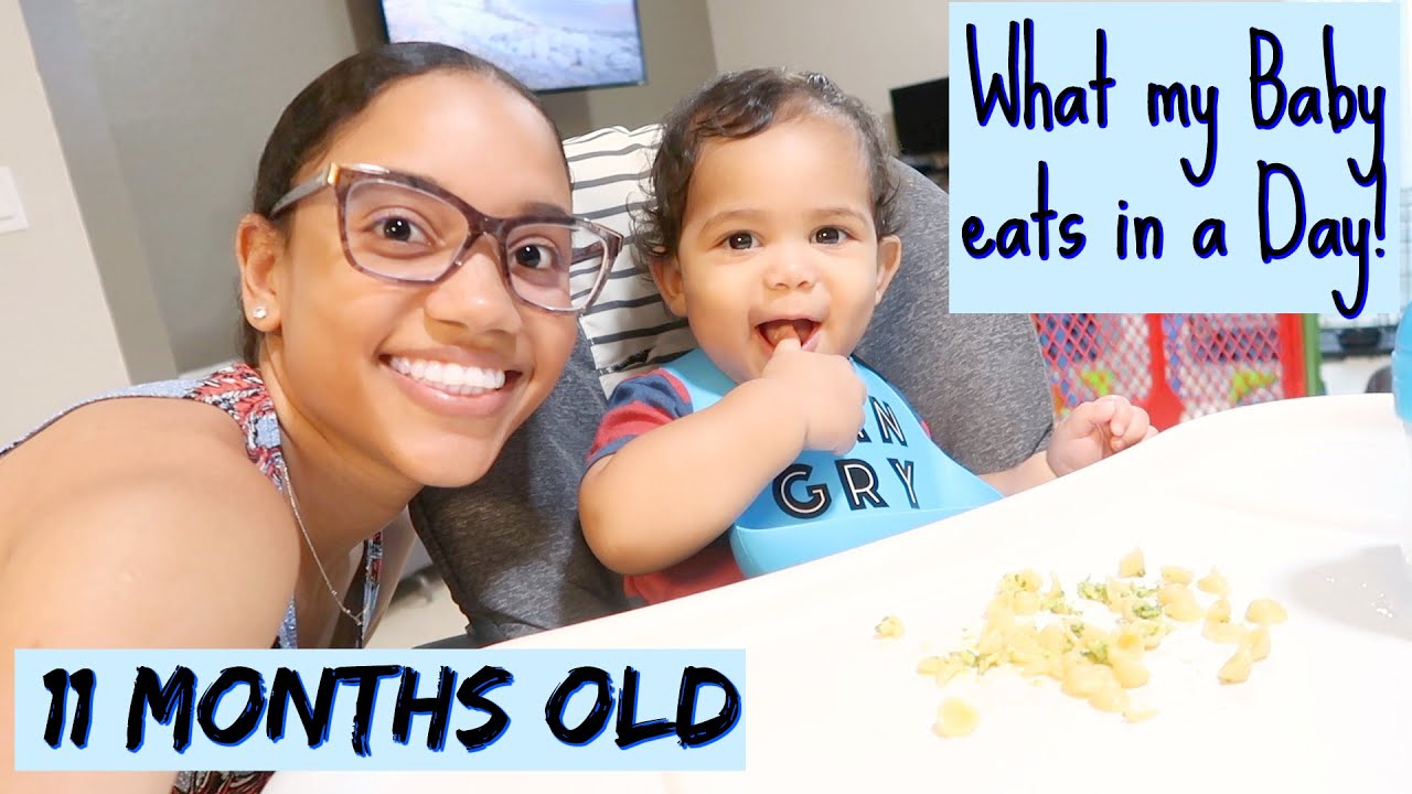 WHAT MY BABY EATS IN A DAY | 11 MONTHS OLD