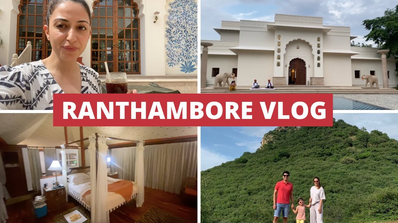 RANTHAMBORE VLOG | OBEROI VANYAVILAS | Road Trip | Travel Vlog | Room Tour | Ranthambore Safari