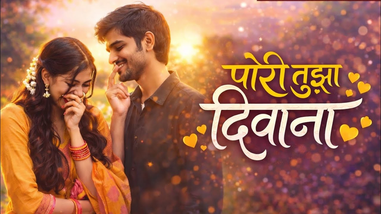 पोरी तुझा दिवाना | New Marathi Love Song 2026 | Romantic Marathi Song | Cinewood Music