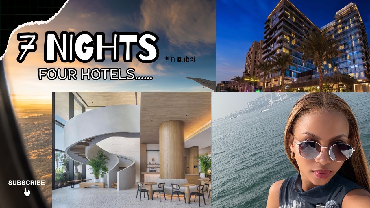 4 Dubai Hotels in 1 trip --which One is Worth the Stay😅