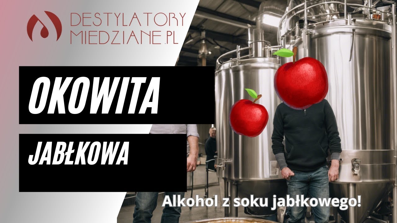 Nastaw na okowitę jabłkową z soku tłoczonego NFC