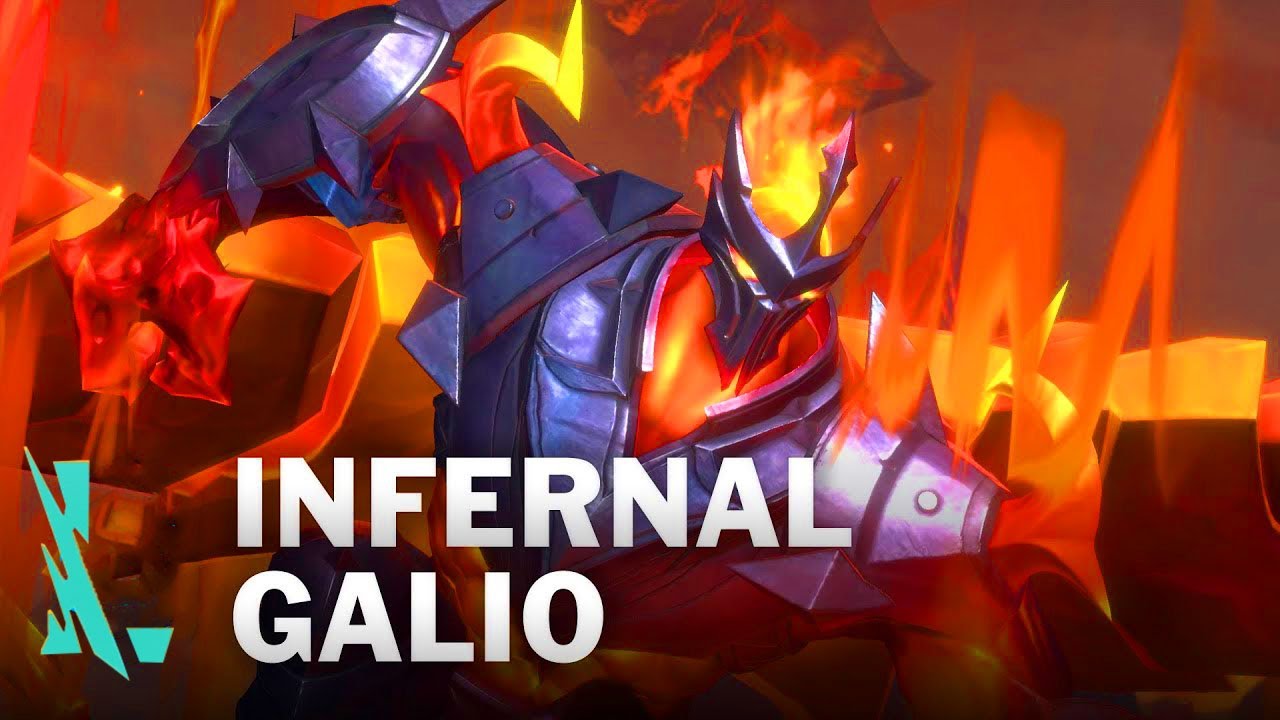 Infernal Galio Wild Rift Skin Spotlight