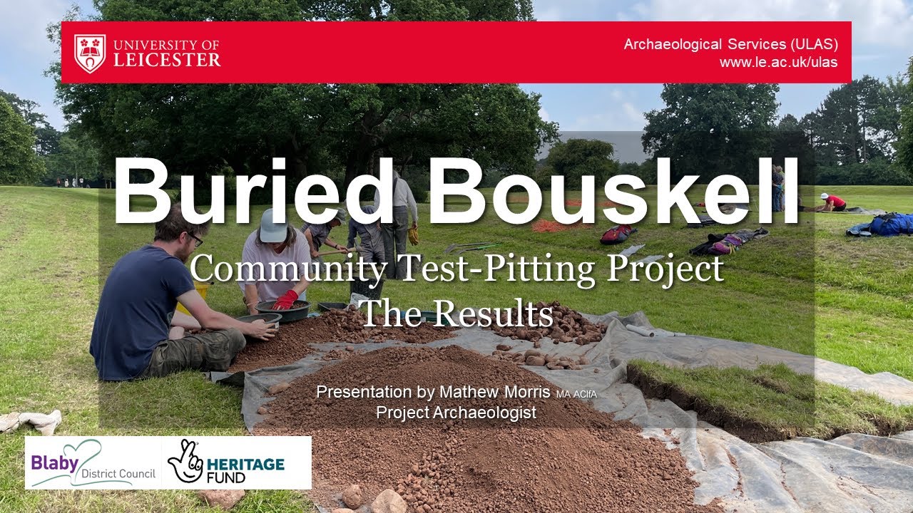 Buried Bouskell Community Test Pitting - The Results