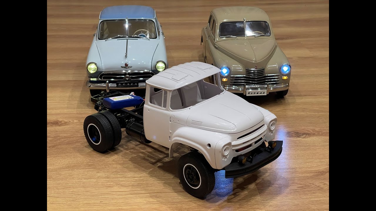 Сборка ЗиЛ-130 масштаб 1:12 ZIL-130 RC KingKong (часть4 )