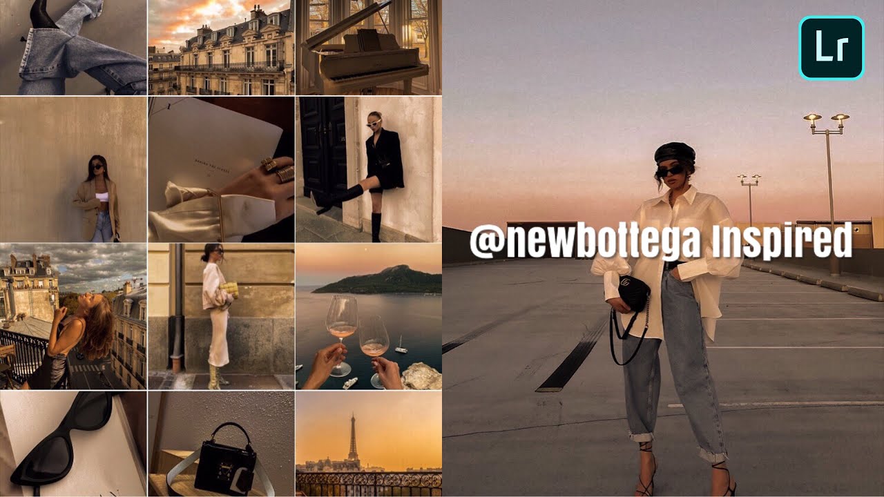 @newbottega Inspired Preset – Warm Moody Lightroom Mobile Instagram Feed Edit