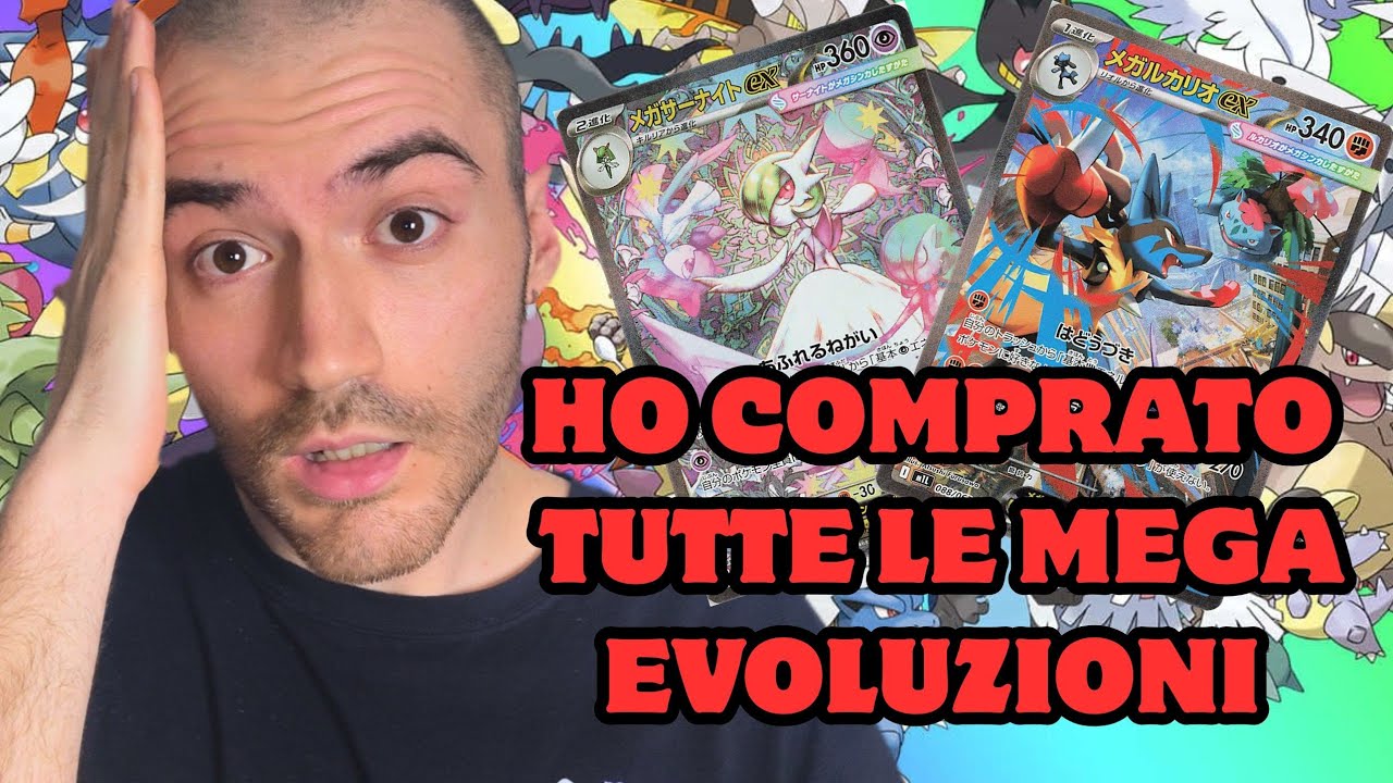 HO COMPRATO TUTTE LE MEGA EVOLUZIONI POK&Eacute;MON: Nuovo mega progetto 🔥#pokemon 