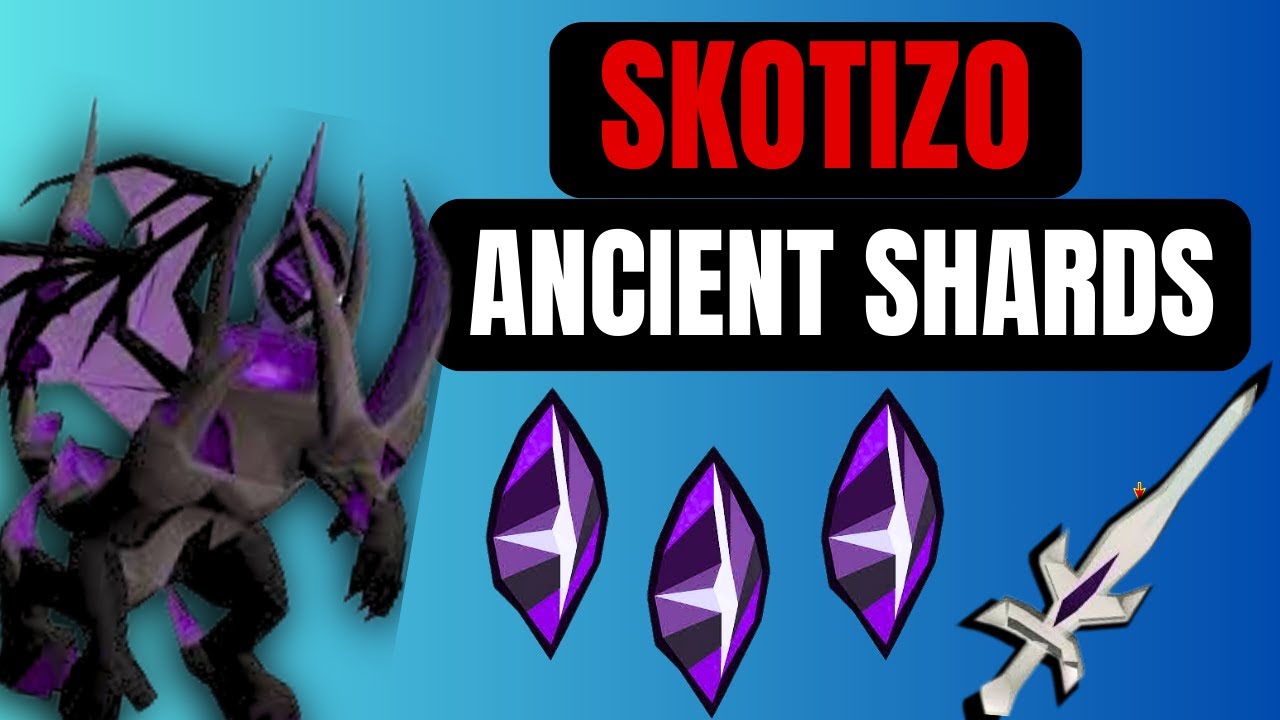 OSRS Como Hacer Skotizo MELEE + Full Exp Slayer X3 Conseguir ANCIENT SHARDS y Combat Achievements