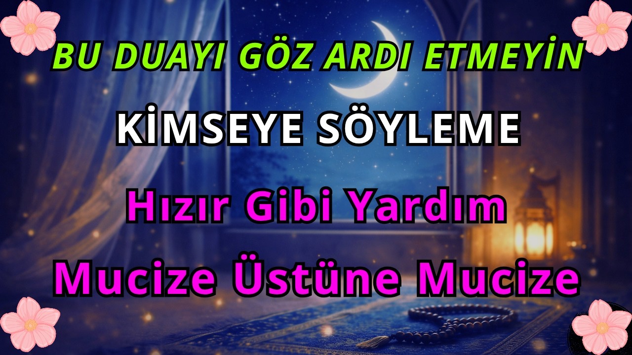 Ramazan’da 3 Dakika Dinle, Allah’tan Gelen Yardım ve Mucize #Ramazan #dua #Allah #mucize #İslam