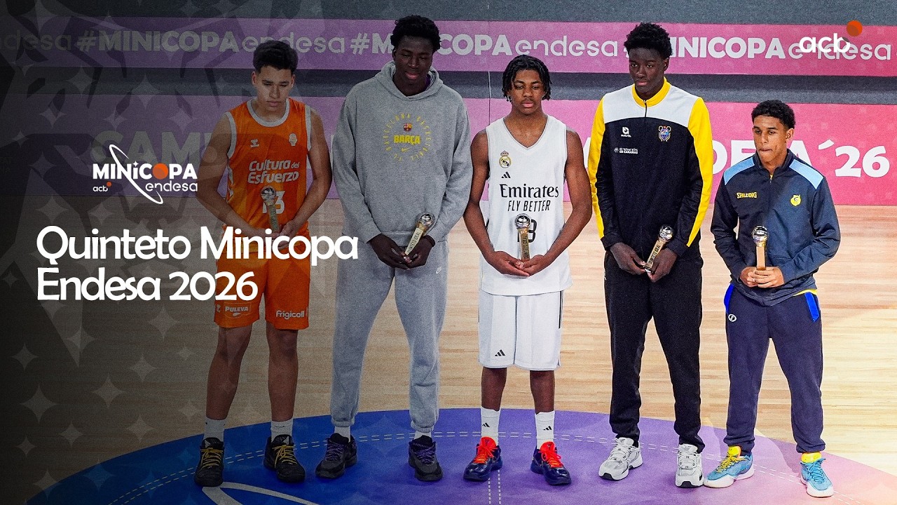Broyles, Eke, Kamaté, Feliz y Maiga, quinteto ideal de la Minicopa | Minicopa Endesa Valencia 2026
