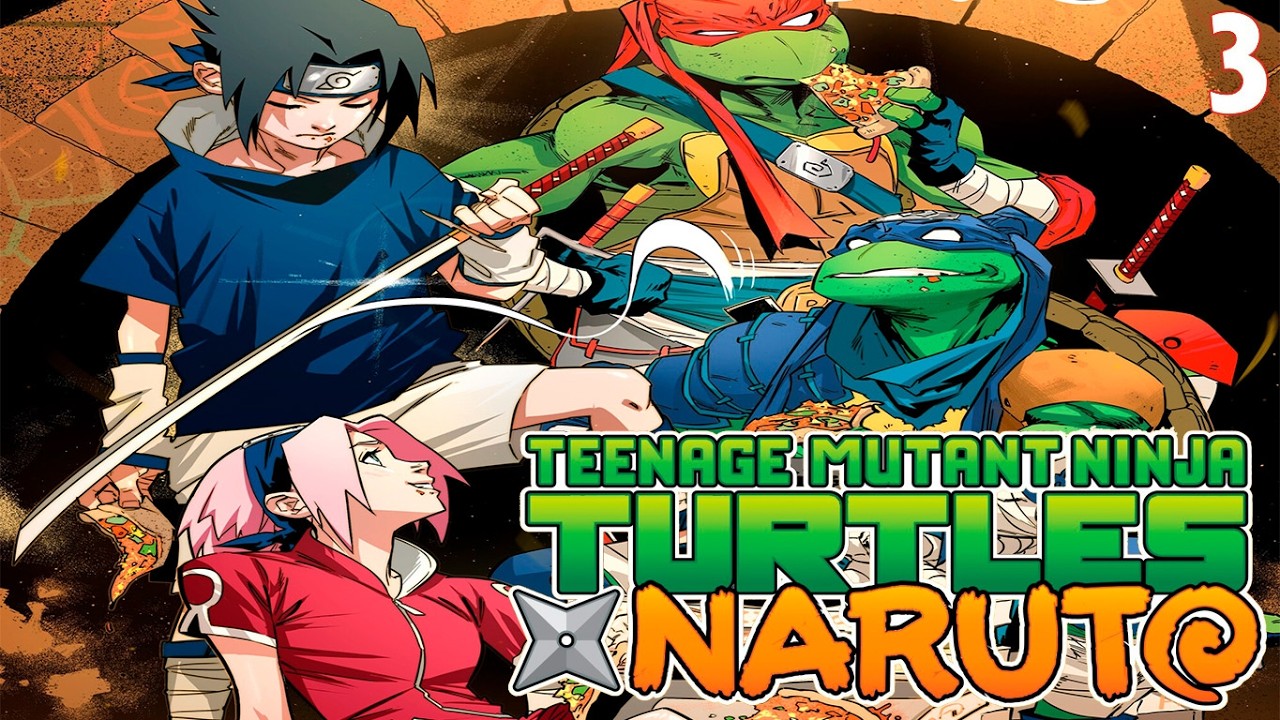 Teenage Mutant Ninja Turtles x Naruto #3 de 4