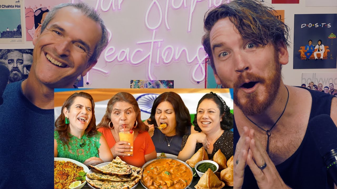 Mexican Moms Try Indian Food REACTION!!