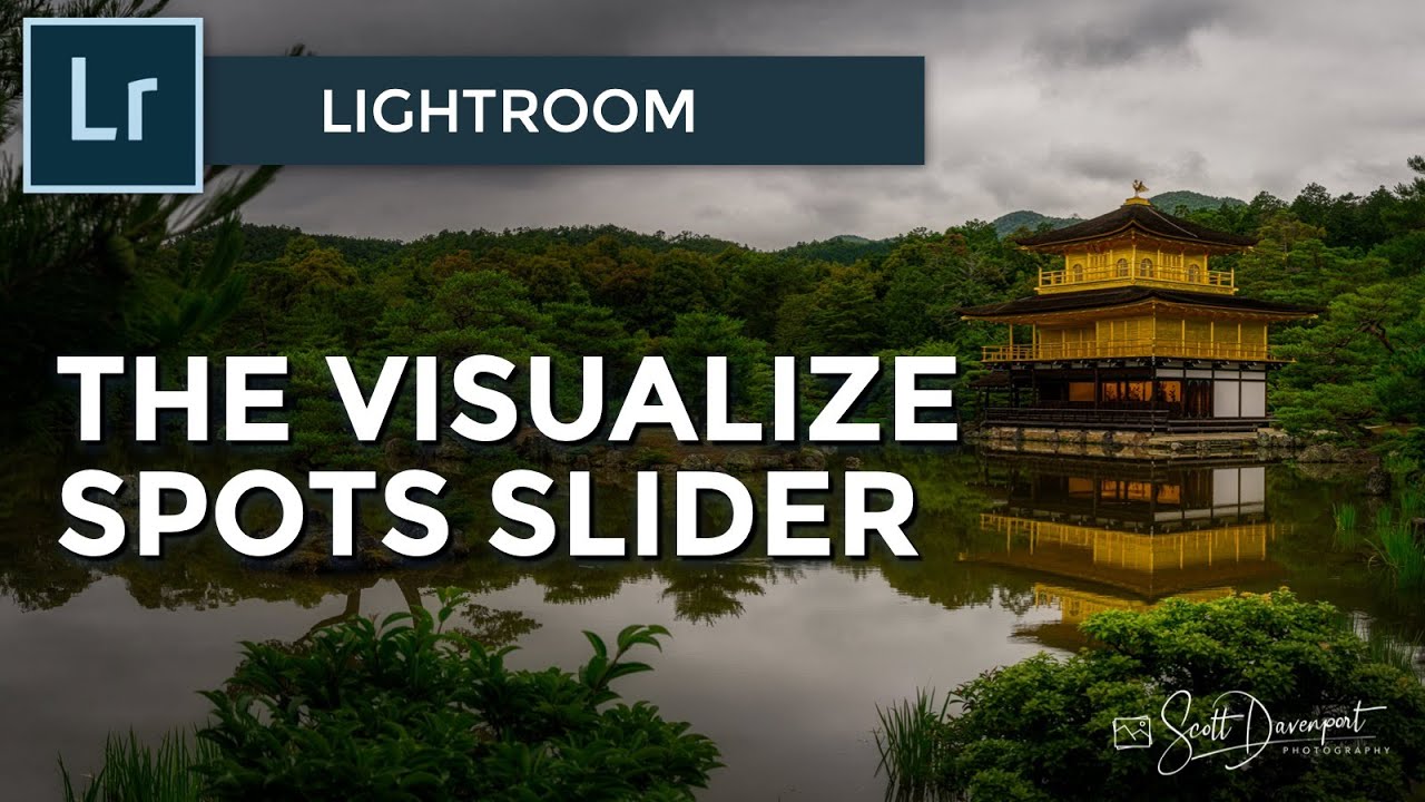 The Visualize Spots Slider In Lightroom
