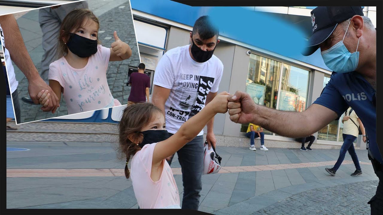Maskelerini Takmayan Turistlere, Rus Uyruklu Minik Laura’dan 'Maske' Dersi