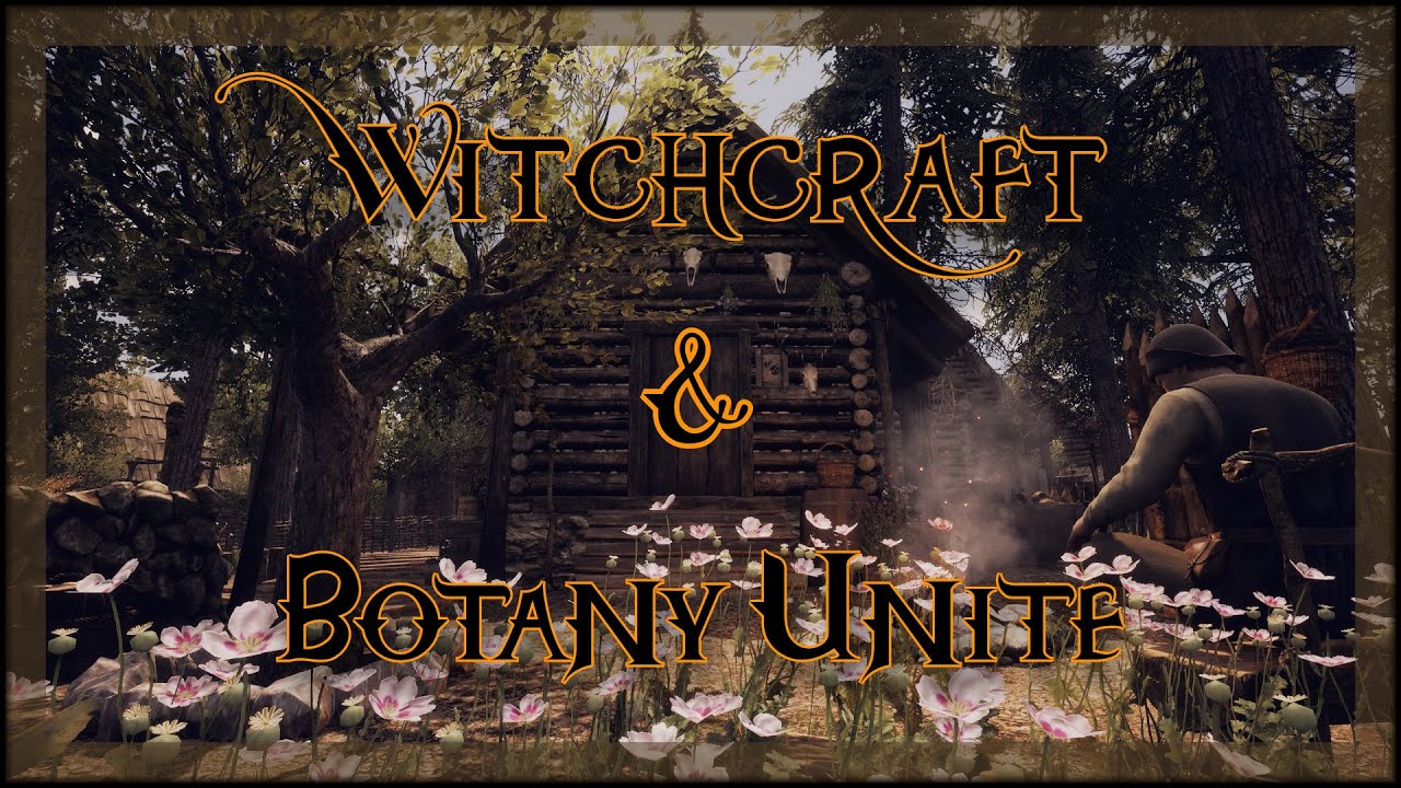 Witchcraft & Botany🌱 Herbalist's Hut 🍄 | Medieval Dynasty