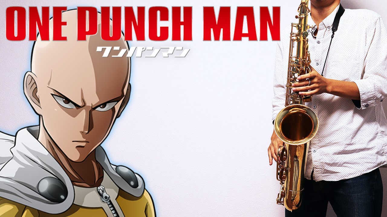 【ワンパンマン】THE HERO !! ～怒れる拳に火をつけろ～【楽譜あり】One Punch Man サックスで吹いてみた / JAM Project Saxophone Cover