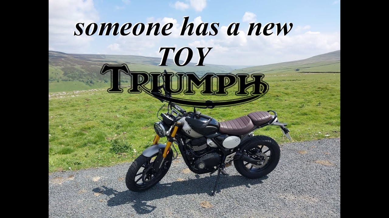 Triumph scrambler 400X, Inaugural Ride Out around Malham & Ribblehead, #bikelife