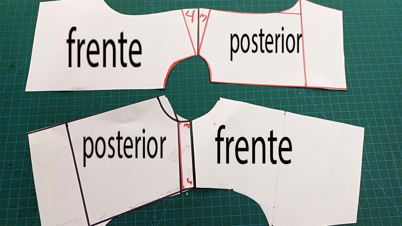 dos formas de hacer traslado de hombro para que la blusa no tire hacia atras