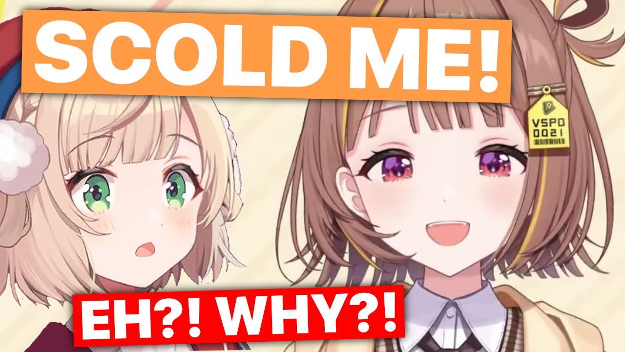 Yuuhi Asks Ui-mama To Scold Her (Shigure Ui & Sendo Yuuhi / VSPO) [Eng Subs]